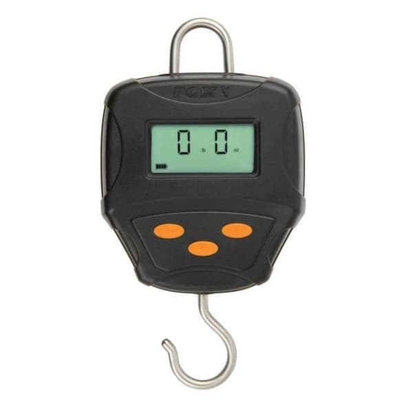 Fox 60kg/132lb digital våg - svart - TU