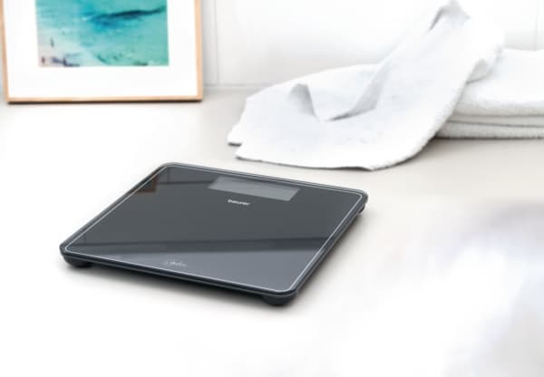 Beurer - GS 400 Bathroom Scale Glass( Black )- 5 Year warranty