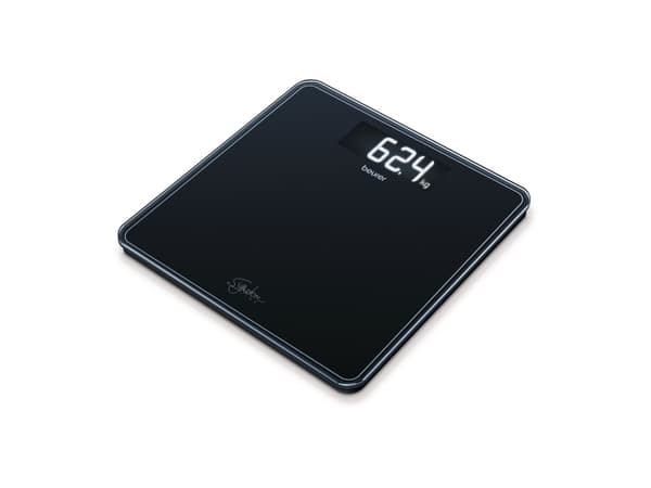Beurer - GS 400 Bathroom Scale Glass( Black )- 5 Year warranty