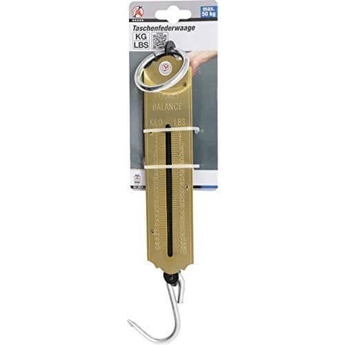 Fickfjädervåg - Kraftmann 8034 - Noggrannhet 8 g - Viktområde 50 kg