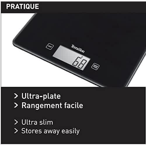TERRAILLON T1040 Køkkenvægt - Sort