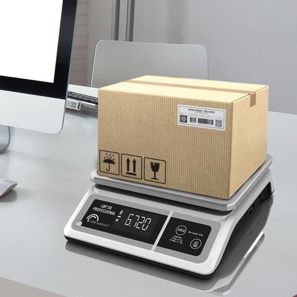 Professionel vægt - LBP 50 Professional - USB - Grå - LITTLE BALANCE - Køkkenvægt - 50 kg