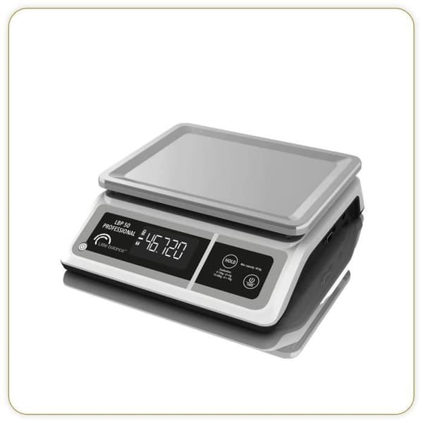 Professionel vægt - LBP 50 Professional - USB - Grå - LITTLE BALANCE - Køkkenvægt - 50 kg