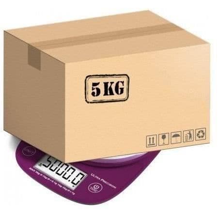 Køkkenvægt - LB 5000 Pro Inox 5.1 - Ultrapræcision - USB - Kan repareres LITTLE BALANCE