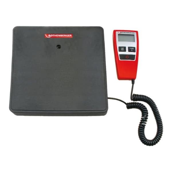 Balans för kylmedier - Rothenberger - ROSCALE 120 - Vägområde 0-120 kg