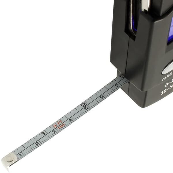 Fiskevåg - CAMPTECK - U6847 - 50kg/110lbs - LCD-skärm - Måttband