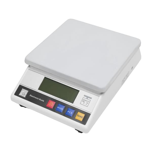 Digitaalinen keittiövaaka, 7,5 kg kapasiteetti, 0,1 g välein, nollaus- ja laskentatoiminnot