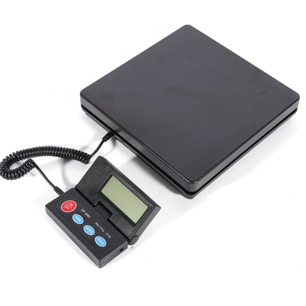Elektronisk Vågsystem, Hög Noggrannhet,50kg, svart