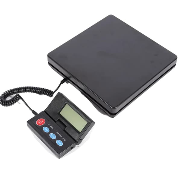 Elektronisk Vågsystem, Hög Noggrannhet,50kg, svart