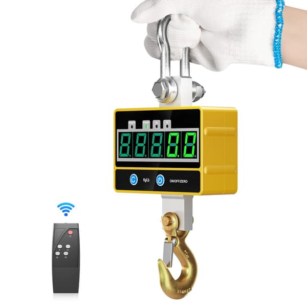 Digital Kranskal, Høj Belastningskapacitet 2000kg, Fjernbetjening,220V EU stik