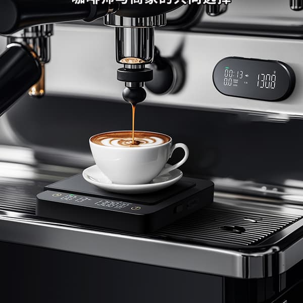 INF Digital kaffevægt med timer - Perfekt hældning hver gang