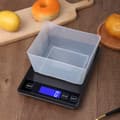Miniatyrbilde 5 av 9: INF Høy presisjon kjøkkenvekt for baking - Svart, 15 kg/1 g