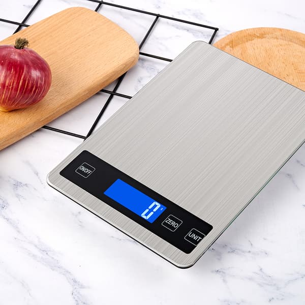 INF Højpræcisions Bage Køkkenvægt - Sølv, 20kg/1g