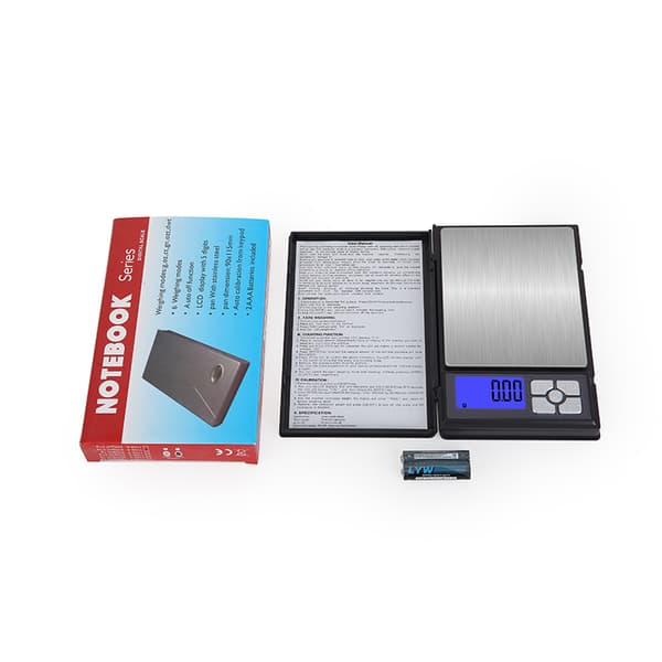 INF Bærbar Laptop Smykkevægt 500g/0.01g Batteridrevet
