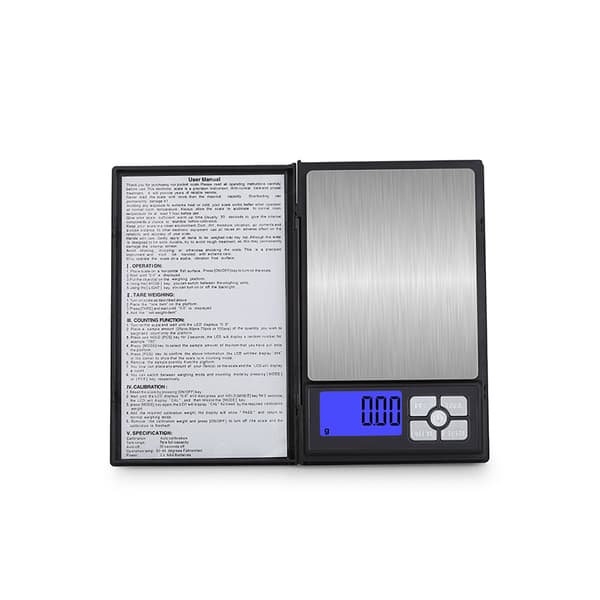 INF Bærbar Laptop Smykkevægt 500g/0.01g Batteridrevet