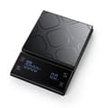 Miniatyrbillede 6 af 9: INF Sort genopladelig kaffevægt med timer - 3 kg/0,1 g 3kg/0.1g