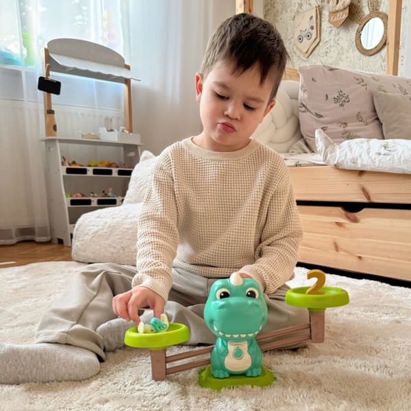 WOOPIE Balance Game – Kalastus ja dinosaurukset Abakuksen kanssa