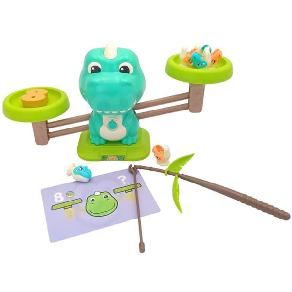 WOOPIE Balance Game – Kalastus ja dinosaurukset Abakuksen kanssa