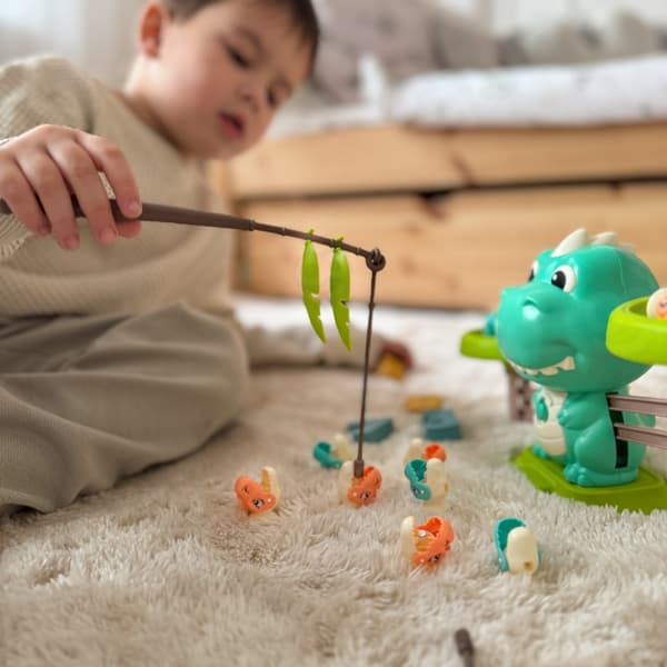 WOOPIE Balance Game – Kalastus ja dinosaurukset Abakuksen kanssa