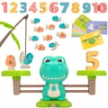 Pikkukuva 1 / 11: WOOPIE Balance Game – Kalastus ja dinosaurukset Abakuksen kanssa