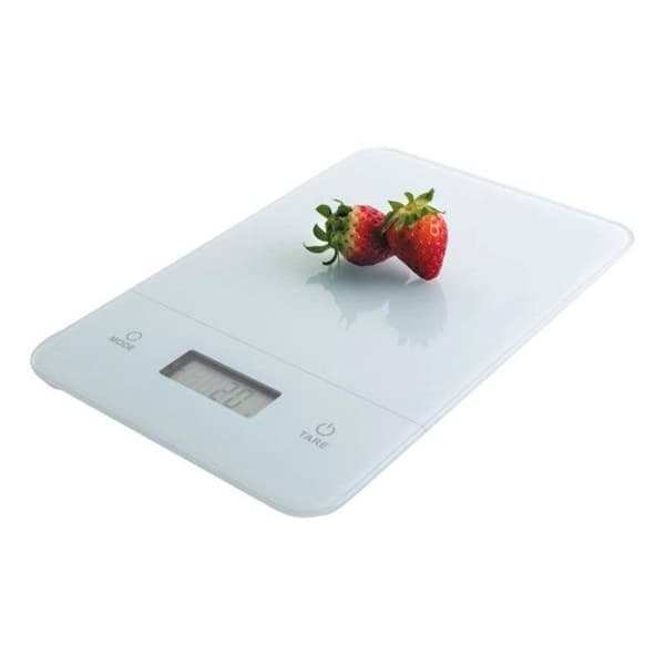 Lacor 61708 - KVM-OMVÄNDARE - Elektronisk balans i glas, 5 kg