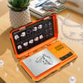 Miniatyrbilde 3 av 5: INF Høy presisjon digital vekt - 100g kapasitet, 0.01g nøyaktighet Oransje