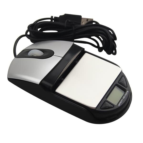 INF Multifunksjonell 100g/0.01g digitalvekt med musfunksjon