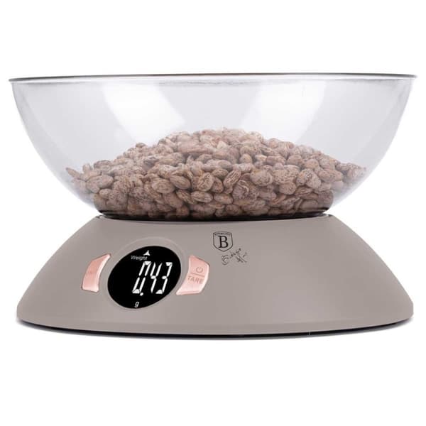 Keittiövaaka kulholla Berlinger Haus BH-9616 Taupe Lumarko!
