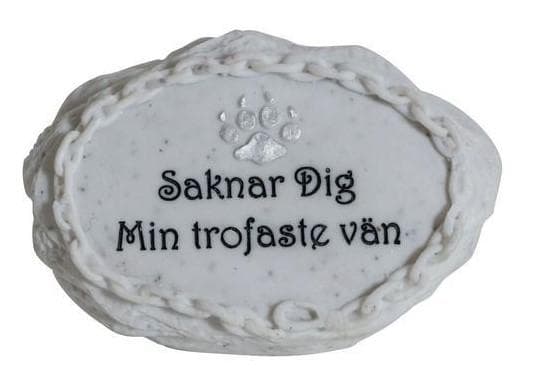 Gravdekoration Katt Min trofaste vän