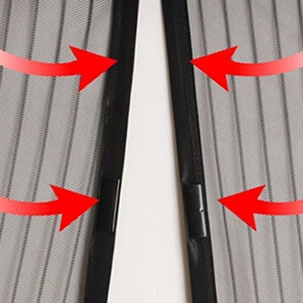 Hyönteisverkkoovi 100x220 hyönteissuoja valkoinen magneetti hyttysverkko