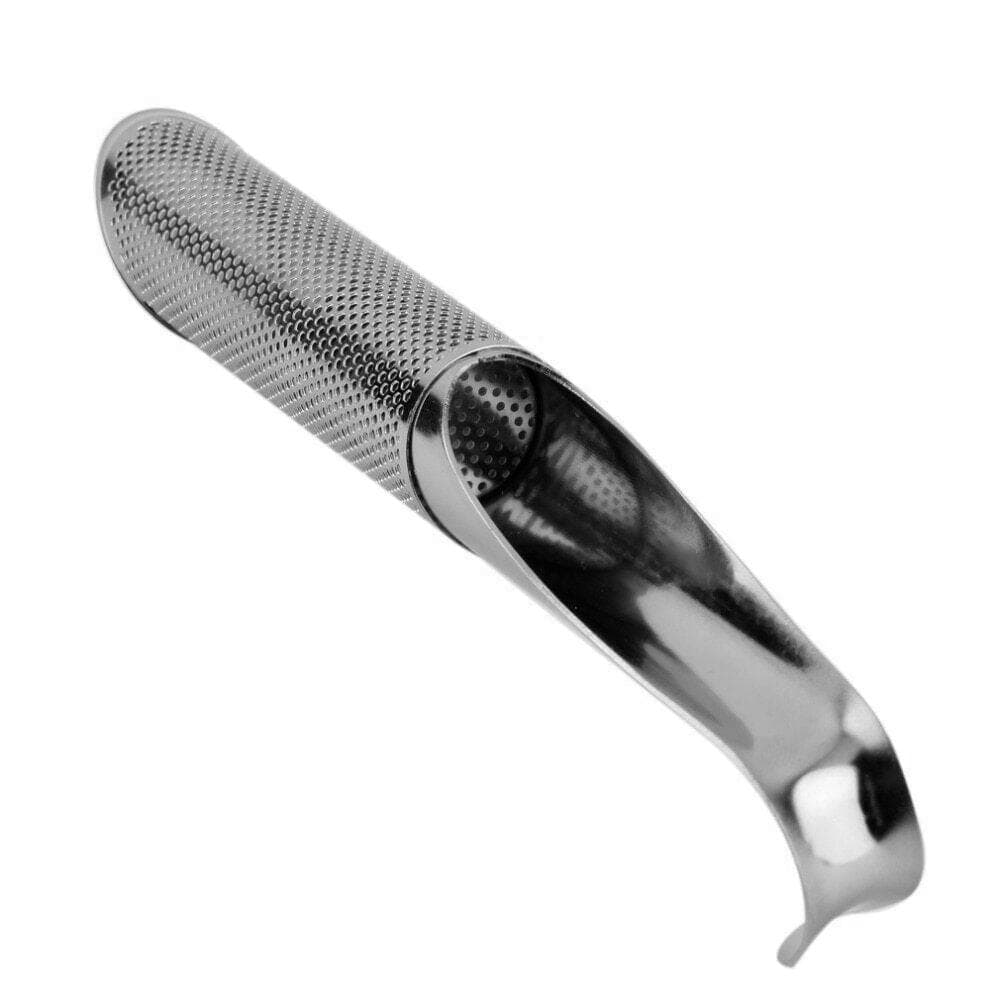 Avlång Tesil i Rostfritt Stål - 15 cm