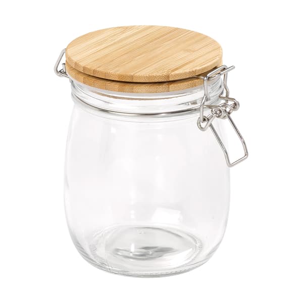 Tala Glaskrukke m/låg af bambustræ 700 ml