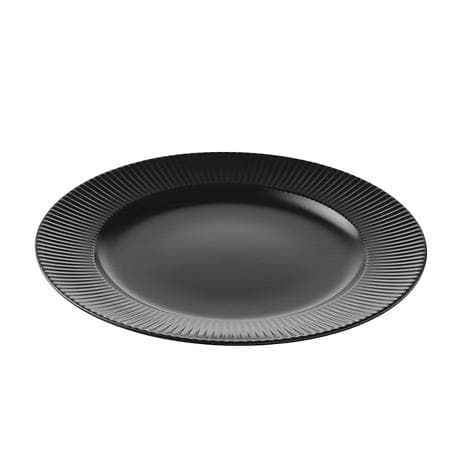 Aida groovy tallrik 27cm svart