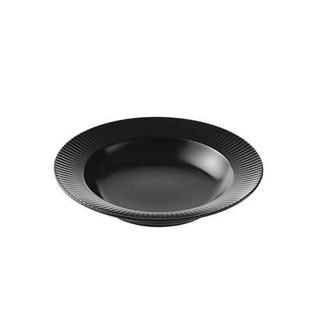 Aida groovy tallrik 23cm svart