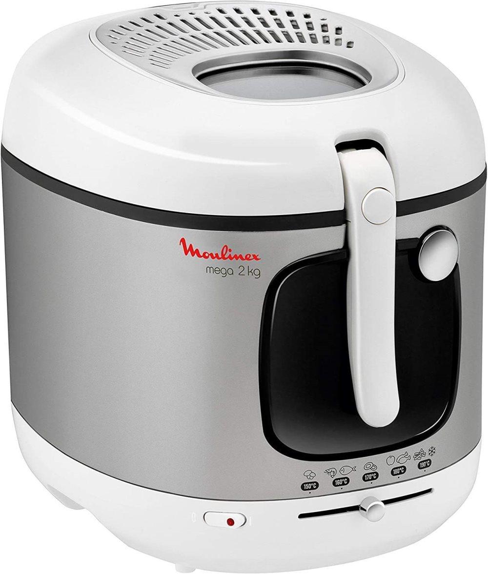 Moulinex AM4800 Fritös, 2100W, Vit