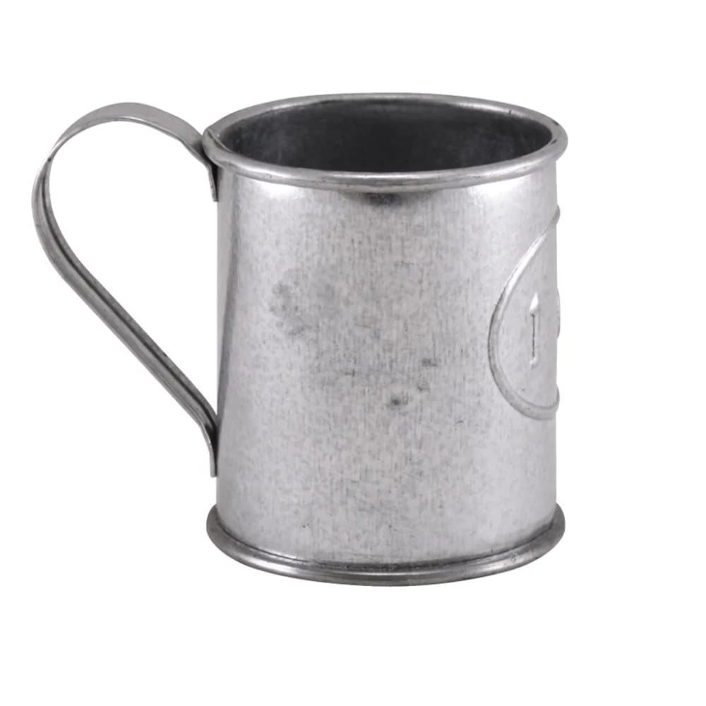 Decilitermått i Zink