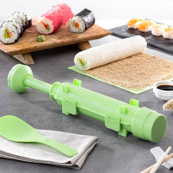 Sushisett med oppskrifter Suzooka InnovaGoods 3 Deler