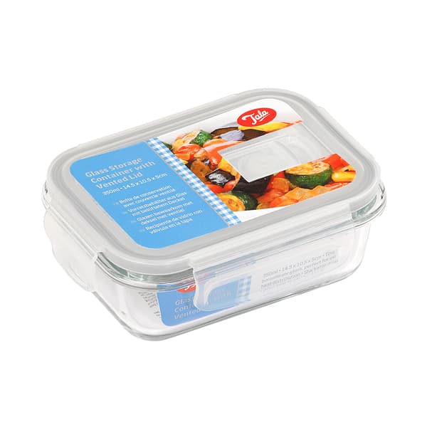 Tala Matboks av glass med ventilerende lokk 350 ml