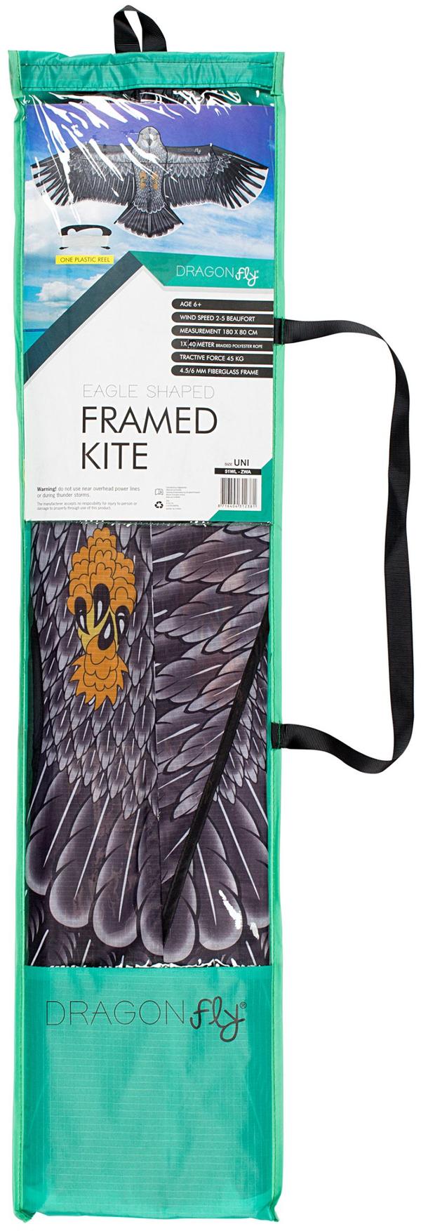 STUNT DRAGONFLY 51WL Kite Eagle Black/Anthracite