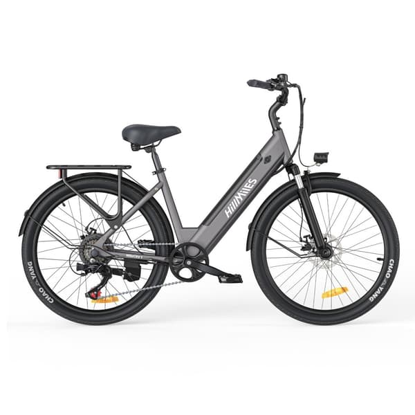 HillMiles Mile City 1 Sähköpyörä Aikuisille 250W, 36V, 13 Ah Akku, Naisten Sähköpyörä, 26 Tuuman Rengas, Kaupunkisähköpyörä