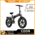 Miniatyrbild 1 av 11: ENGWE EP-2 BOOST Elcykel För Vuxna 250W Motor Elcykel 48V13AH Batteri Hopfällbar Elcykel 20 Tums Elcykel med Feta Däck
