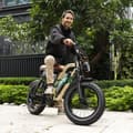 Miniatyrbild 11 av 11: ONESPORT W66 Elcykel För Vuxna 500W Motor Elcykel 48V 13.5Ah Batteri herr Elcykel 20 Tum Feta Däck Herr El-mountainbike