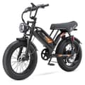 Miniatyrbild 2 av 11: PURE UNICORN U5 Herr El-Mountainbike 1000W Motor Herr Elcykel 48V19.2Ah Batteri Vuxen Elcykel 20 Tum Fat Tire Elcykel
