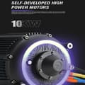 Pikkukuva 6 / 11: 79BIKE Falcon Pro Aikuisille Tarkoitettu Sähkömoottoripyörä 5000 W:n Sähkömoottoripyörä 72 V 35 Ah:n Akulla, Maastopyörä, 19 Tuuman Rengas