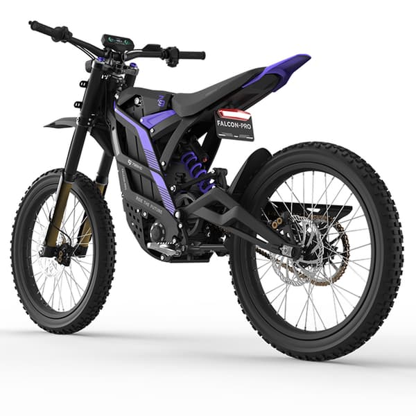 79BIKE Falcon Pro Aikuisille Tarkoitettu Sähkömoottoripyörä 5000 W Moottorilla Varustettu Maastopyörä, 72 V ja 35 Ah:n Akulla Varustettu Maastopyörä