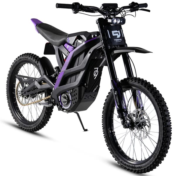 79BIKE Falcon Pro Aikuisille Tarkoitettu Sähkömoottoripyörä 5000 W Moottorilla Varustettu Maastopyörä, 72 V ja 35 Ah:n Akulla Varustettu Maastopyörä