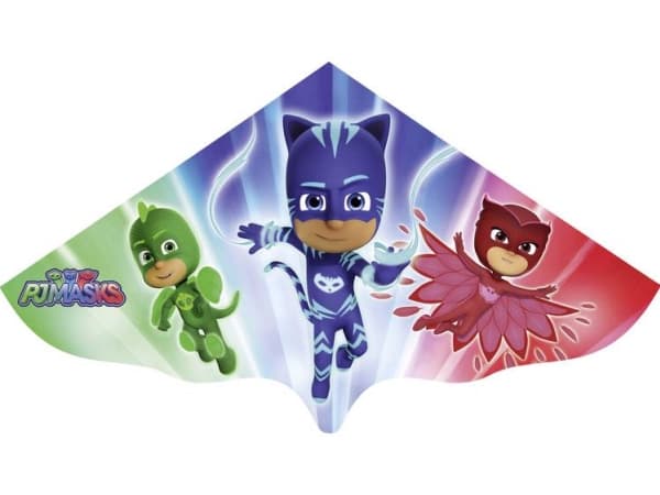 Günther Flugspiele One line Kite PJ Masker Spännvidd 1150 mm Vindstyrka Fitness 4 - 6 bft