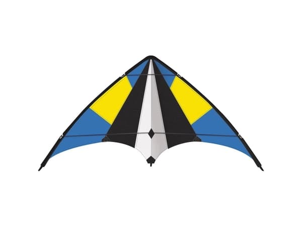 Günther Two-Line Stunt Kite Sky Move 160 X 180 Cm Blue/Yellow