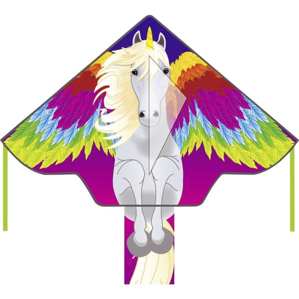 Ecoline en lina Drake Simple Flyer Pegasus Spännvidd 1200 mm Vindstyrka 2 - 5 bft