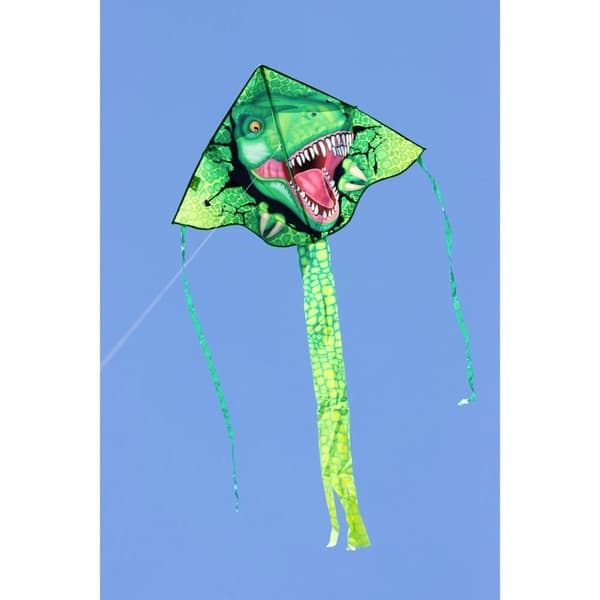 Ecoline en lina Drake Simple Flyer T-Rex Spännvidd 1200 mm Vindstyrka 2 - 5 bft